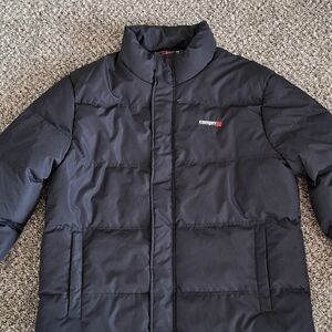 Men's Black Puffer XL Jacket